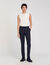 Rechte pantalon met elastiek