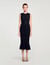 Lange jurk tricot met studs Lange jurk tricot met studs