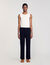 Pantalon geplooid