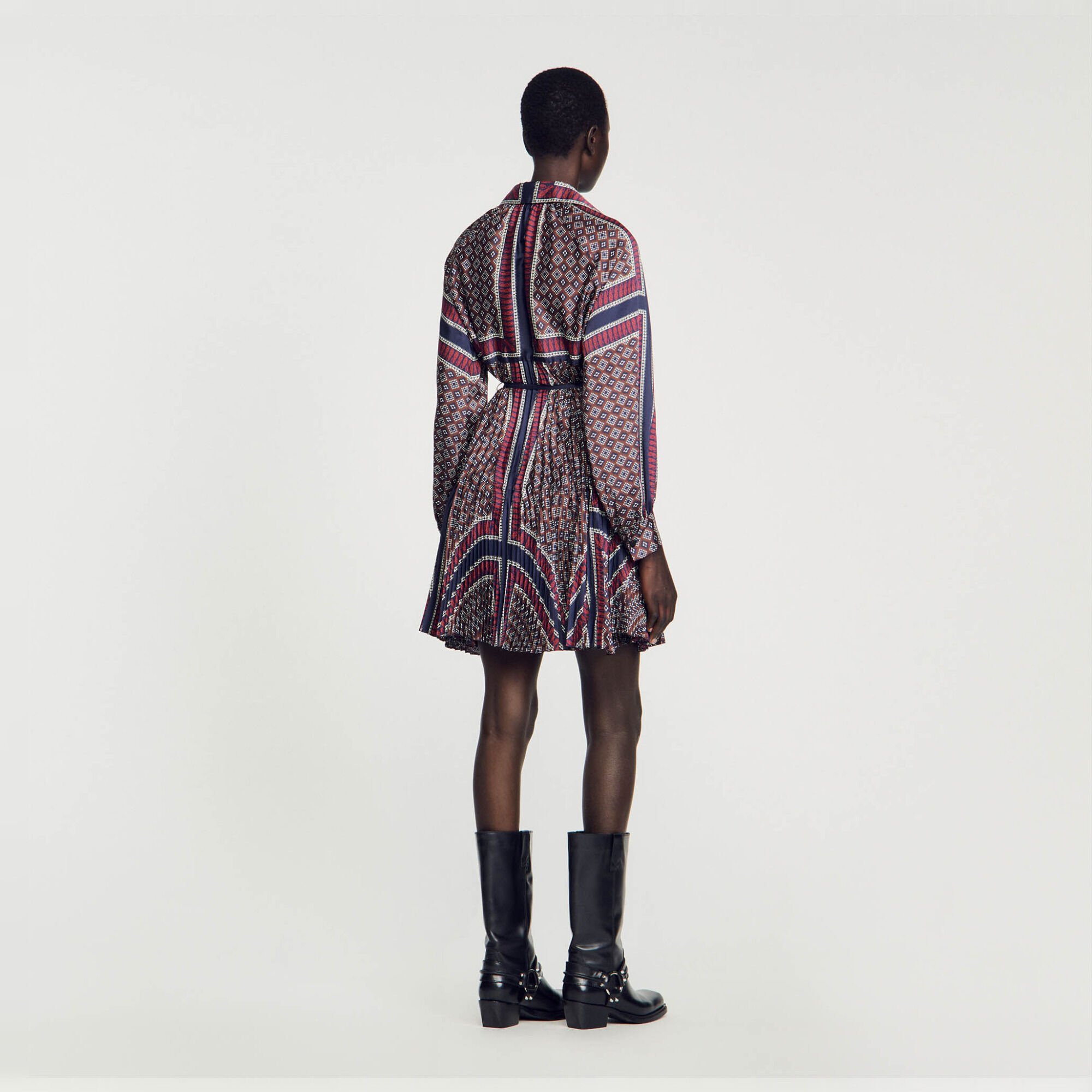 Overhemdjurk mt plooien