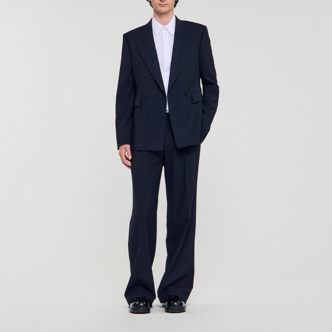 Blazer double-breasted - Man | Sandro