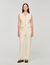 Gebreide broek met kabels