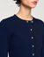 Korte jurk tricot knoopsluiting