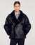 Korte jas van shearling