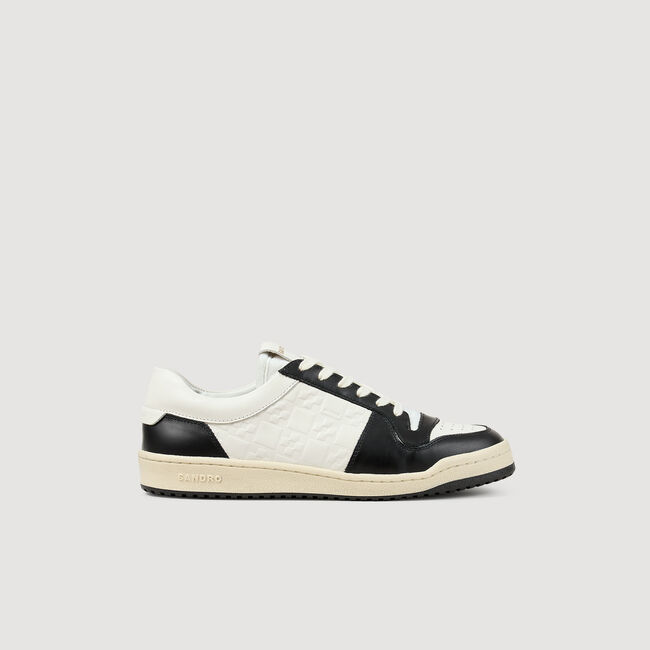 Sneakers laag leer