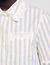 Overhemdblouse kort gestreept
