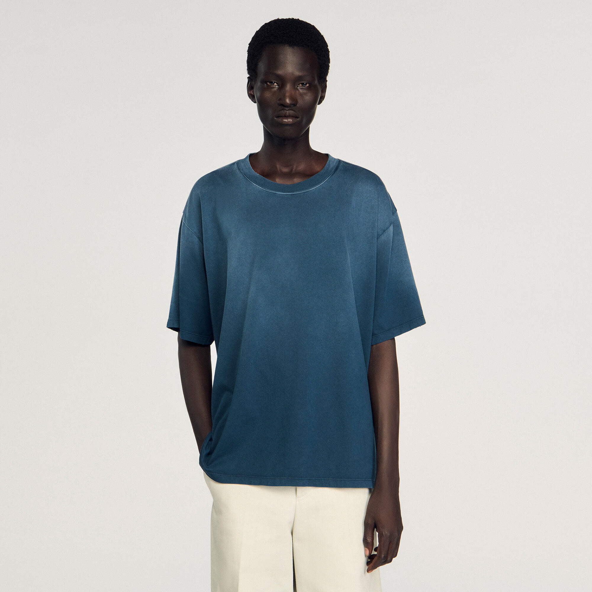 T-shirt oversized katoen