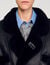 Korte jas van shearling