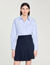 Overhemdblouse ruit met studs