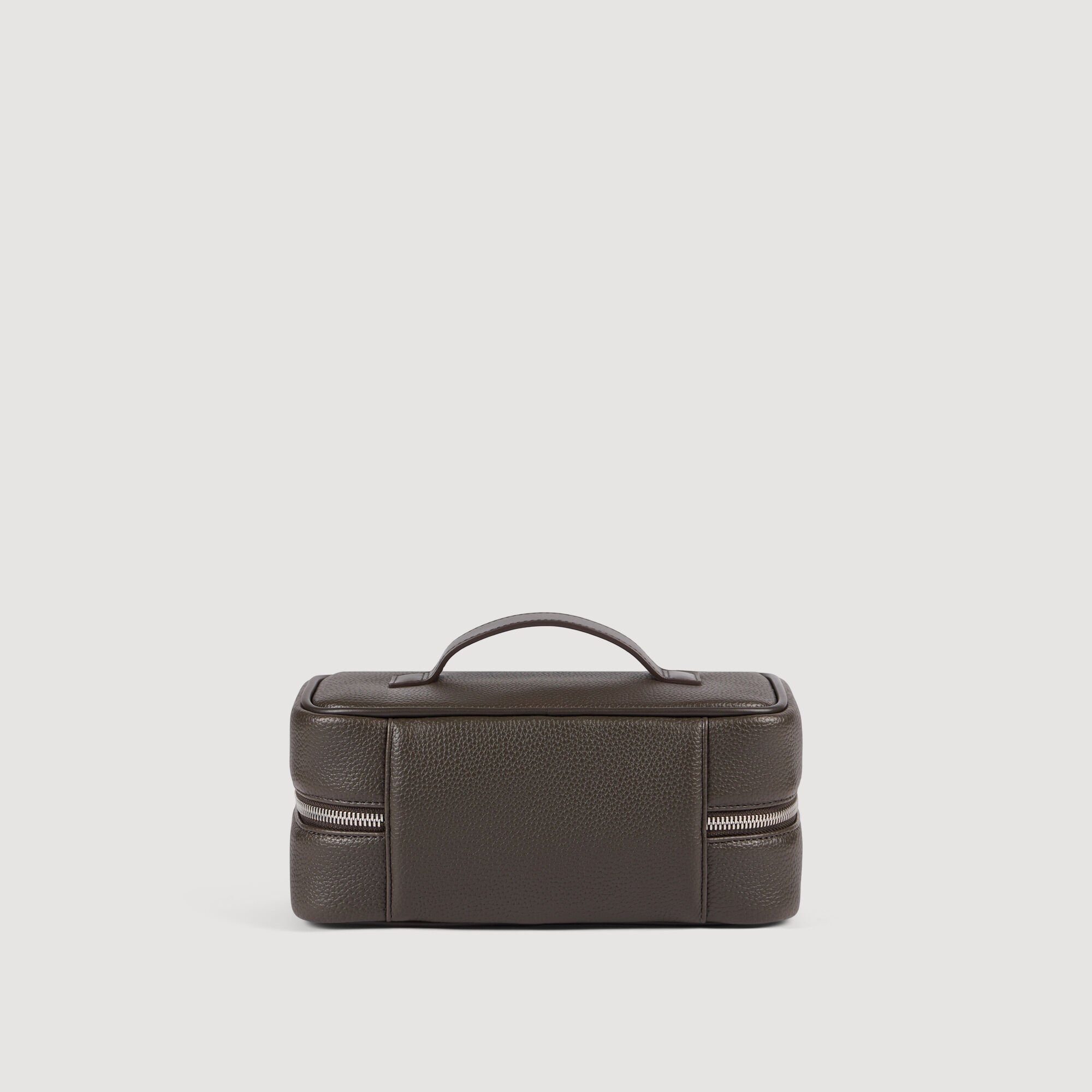 Toilettas van generfd canvas