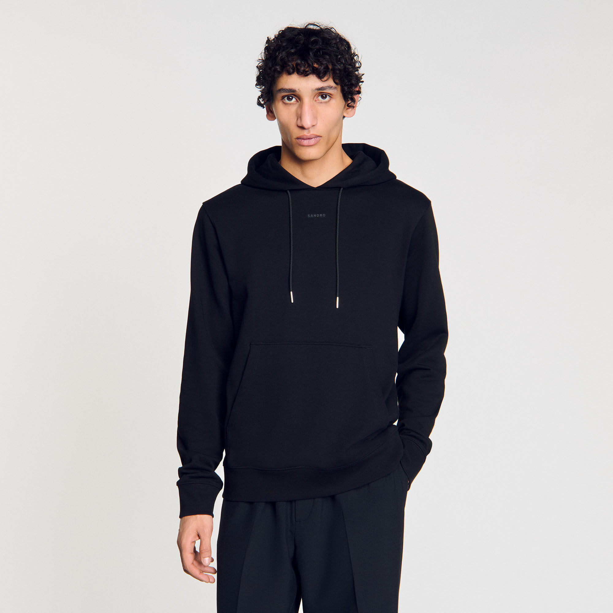 Hoodie met capuchon logo