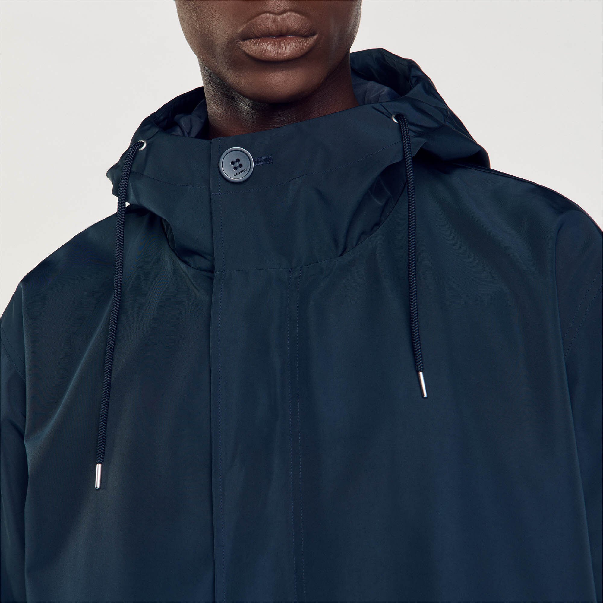 Lange parka jas oversized