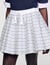 Skater rok met Spirales-print