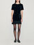Korte jurk velours - Vrouw | Sandro