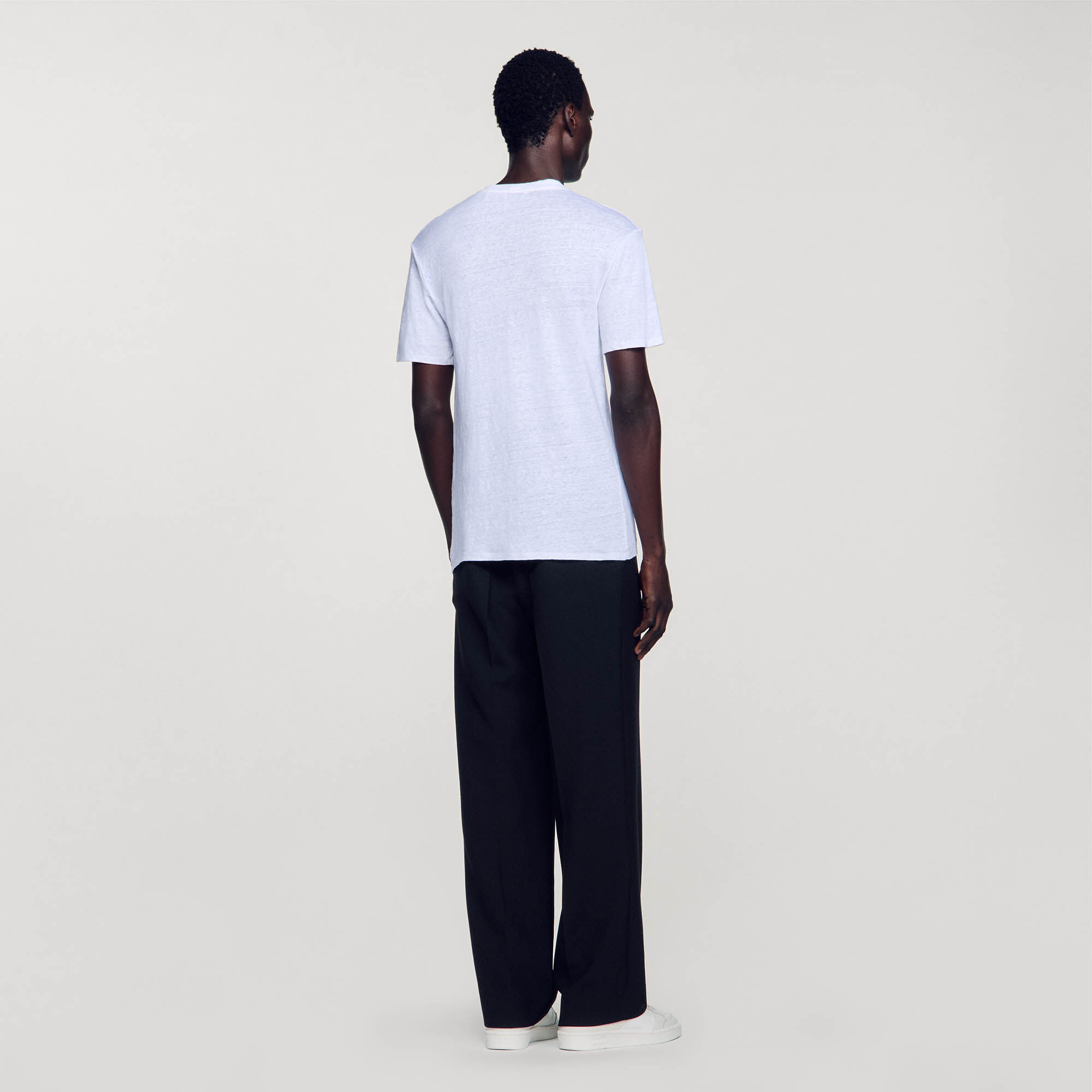 T-shirt van linnen