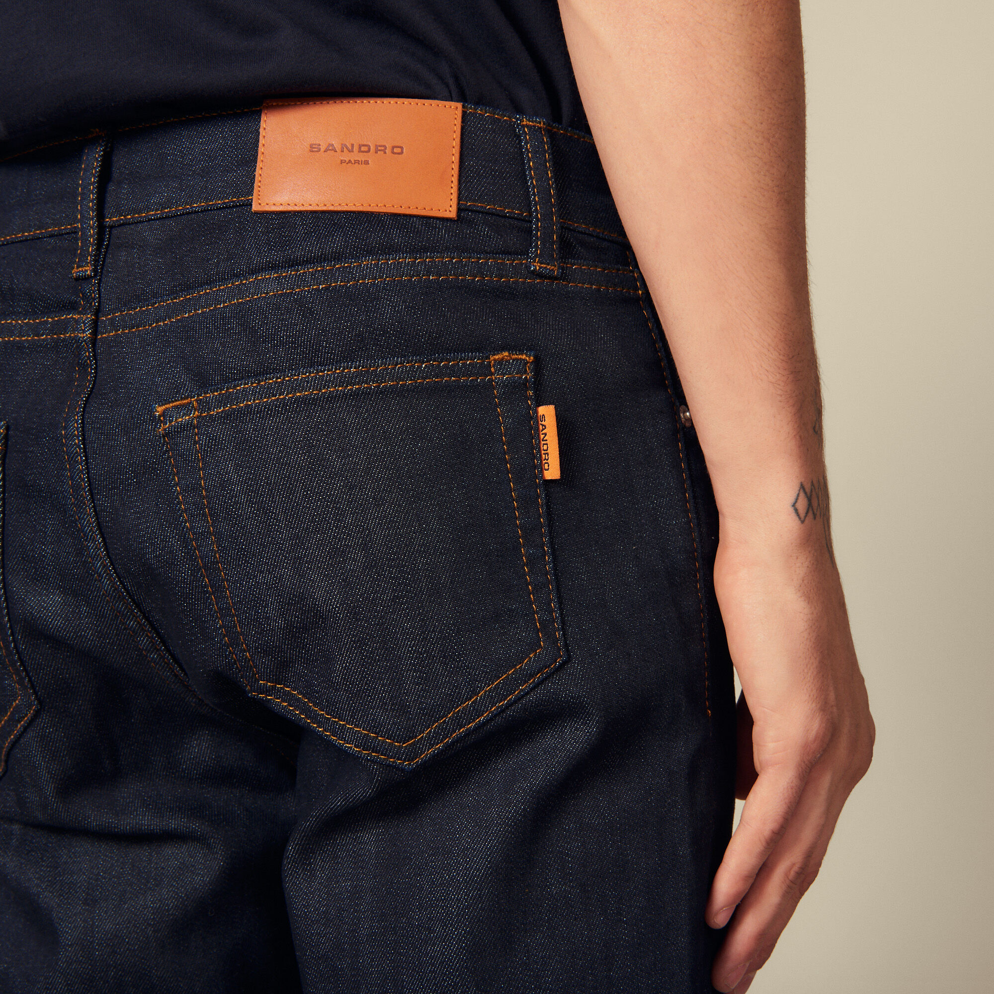 Onbewerkte Skinny jeans