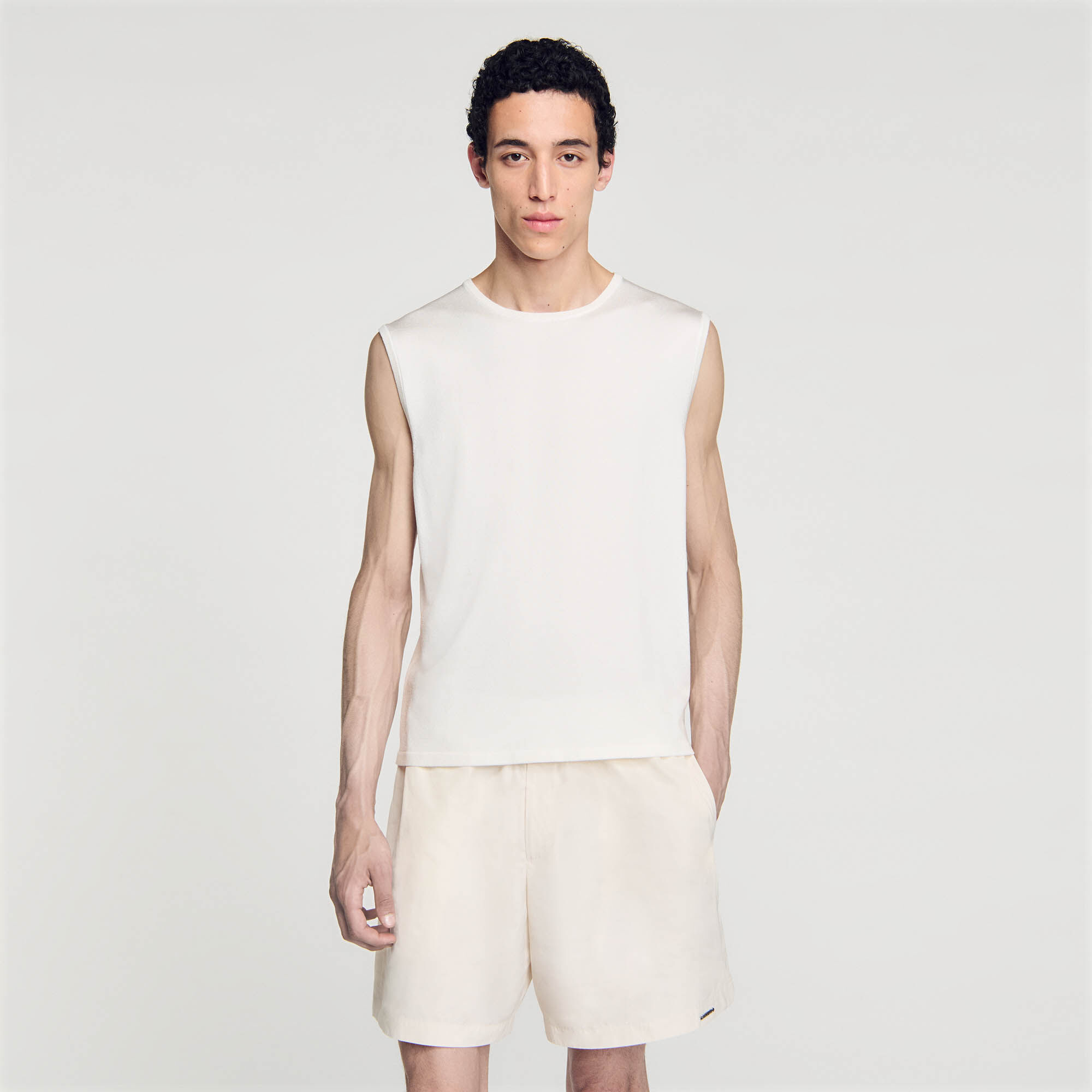 Tanktop fijngebreid