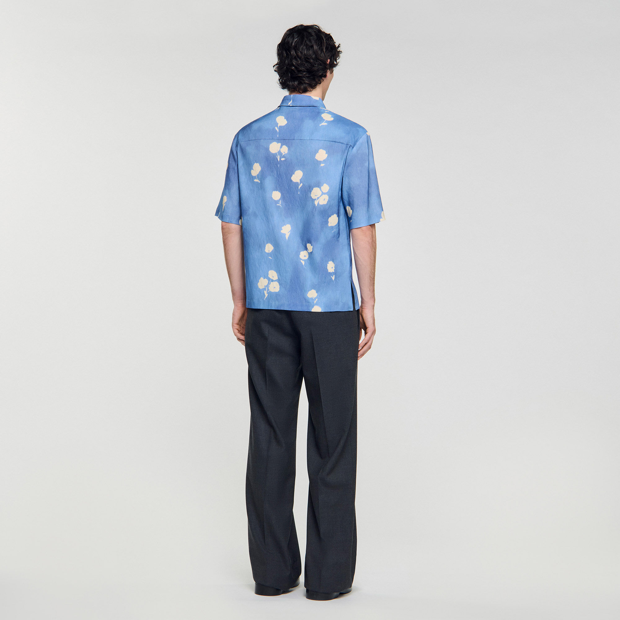 Overhemd met bloemenprint