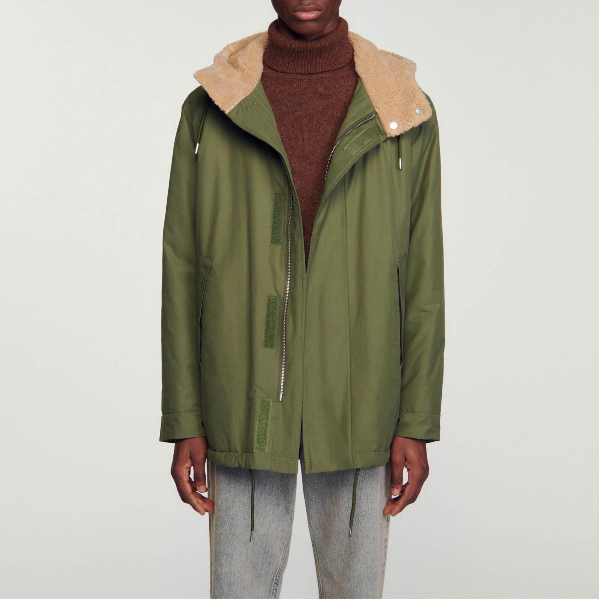 Katoenen parka