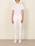 Molton joggingbroek met borduursel