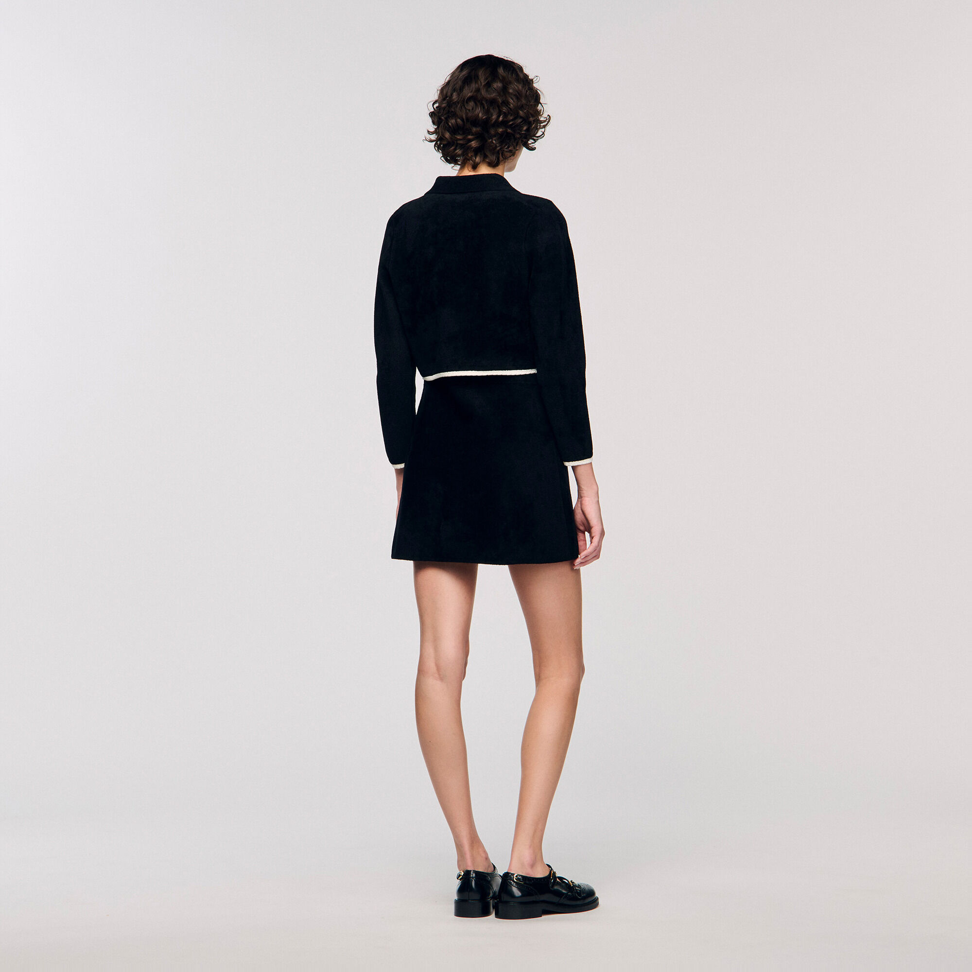 Tweekleurig vest met overhemdkraag - Vrouw | Sandro