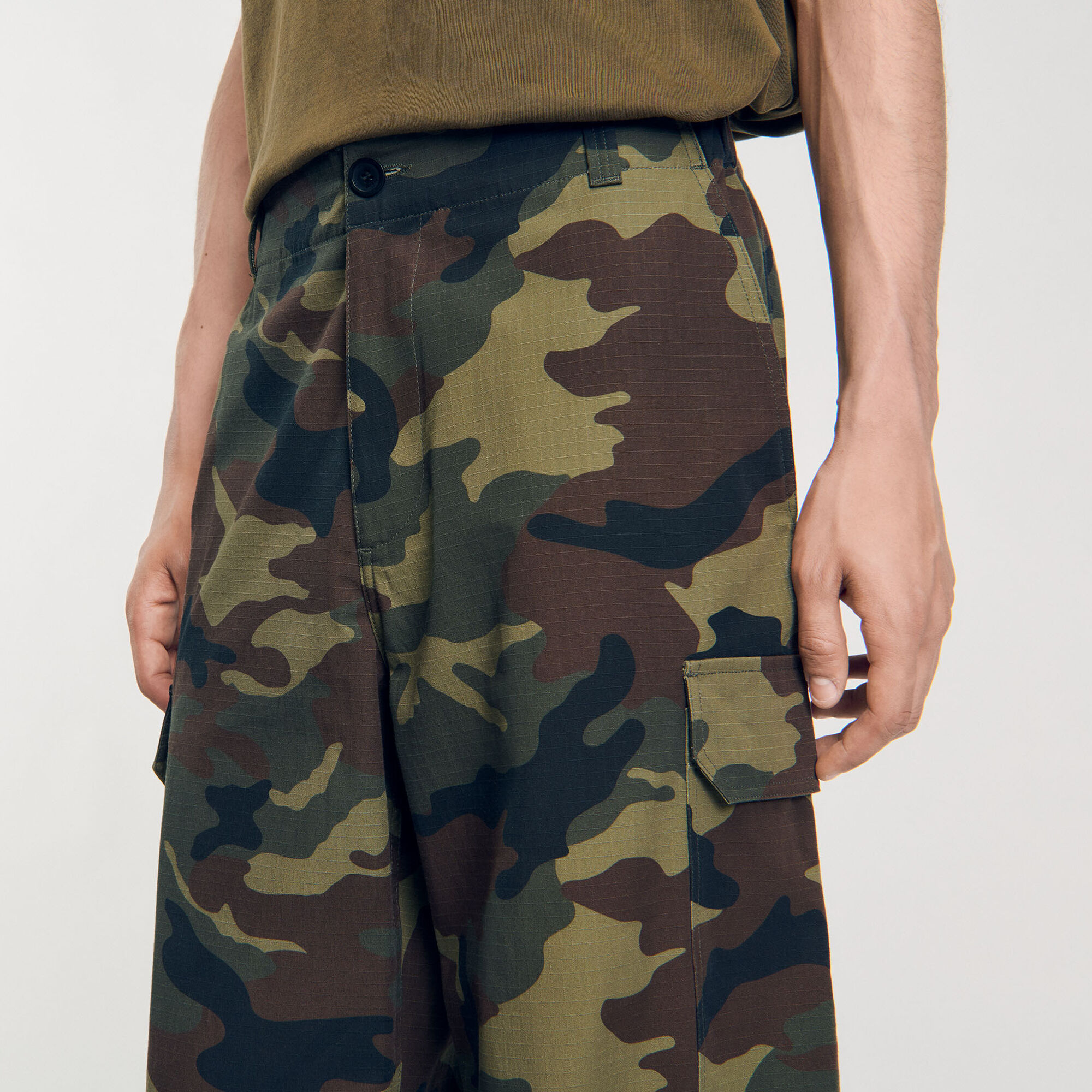 Cargobroek camouflage