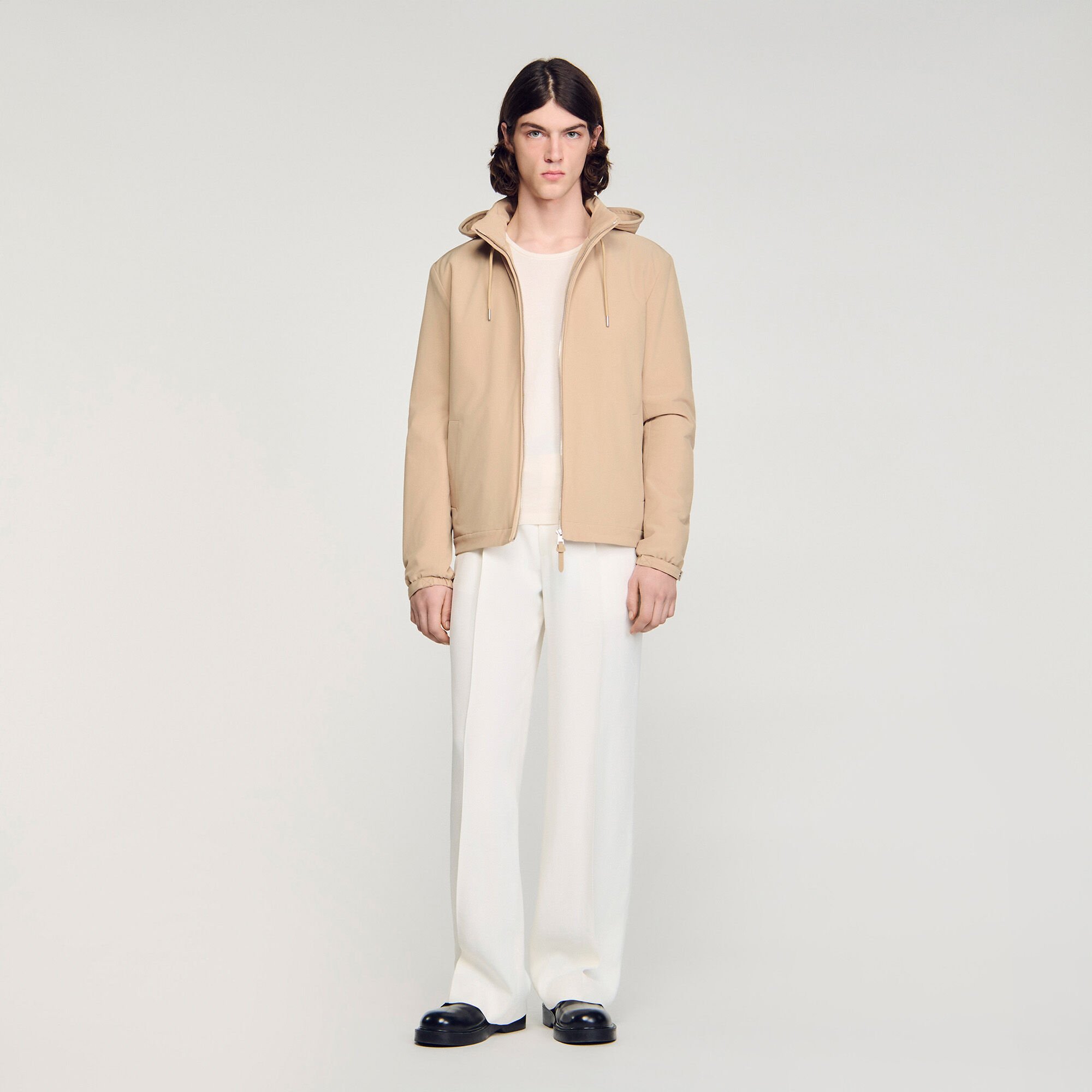 Jack met ritssluiting en capuchon