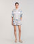 Overhemdblouse Spirales print