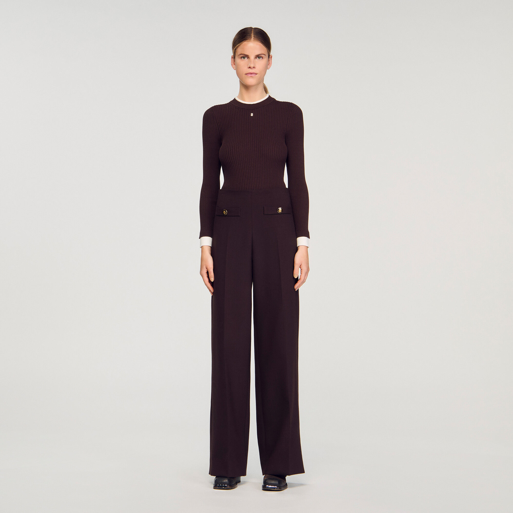 Flared broek