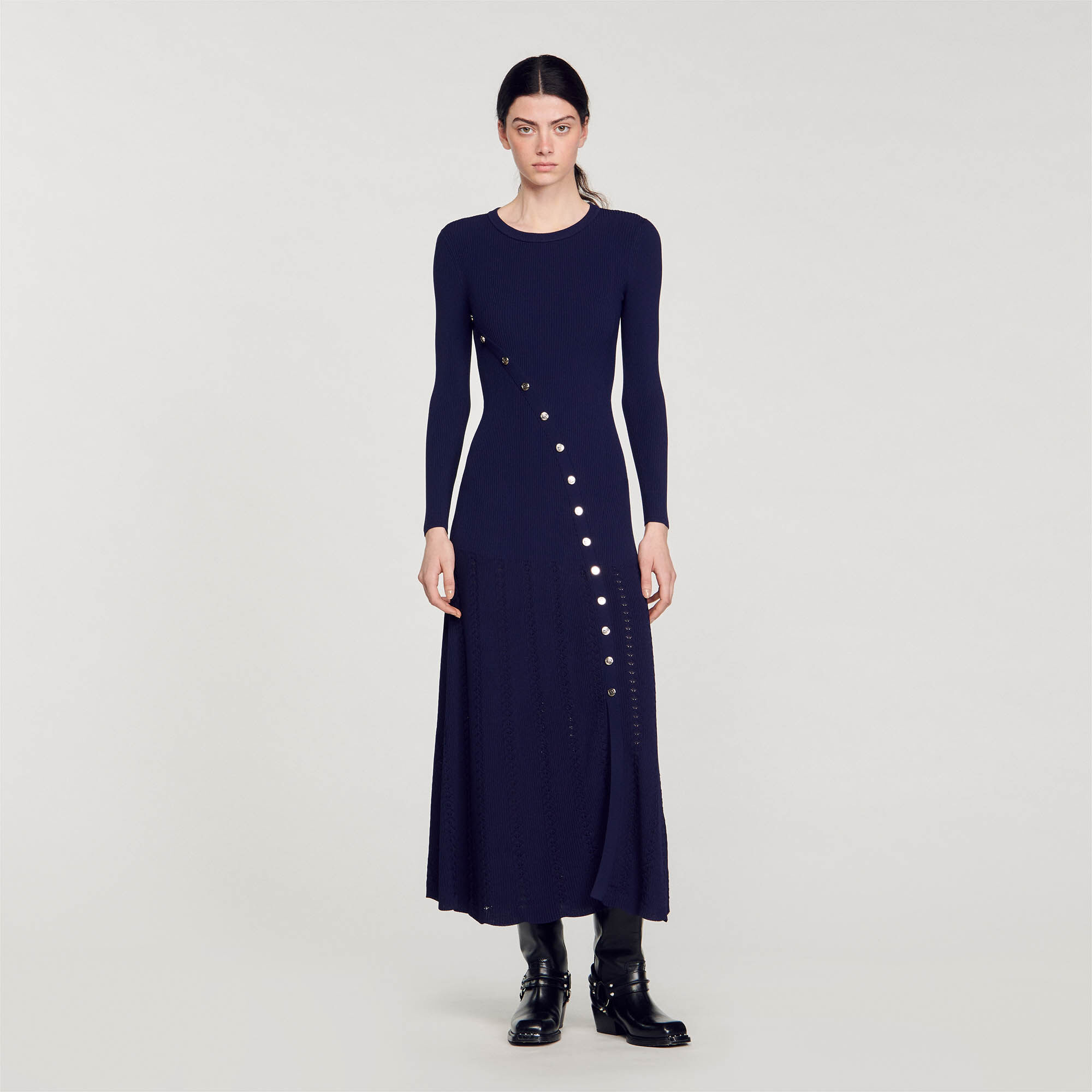 Sandro jurk blauw hotsell