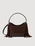 Tas bucket bag suède franjes