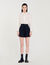 Short met hoge taille met knopen