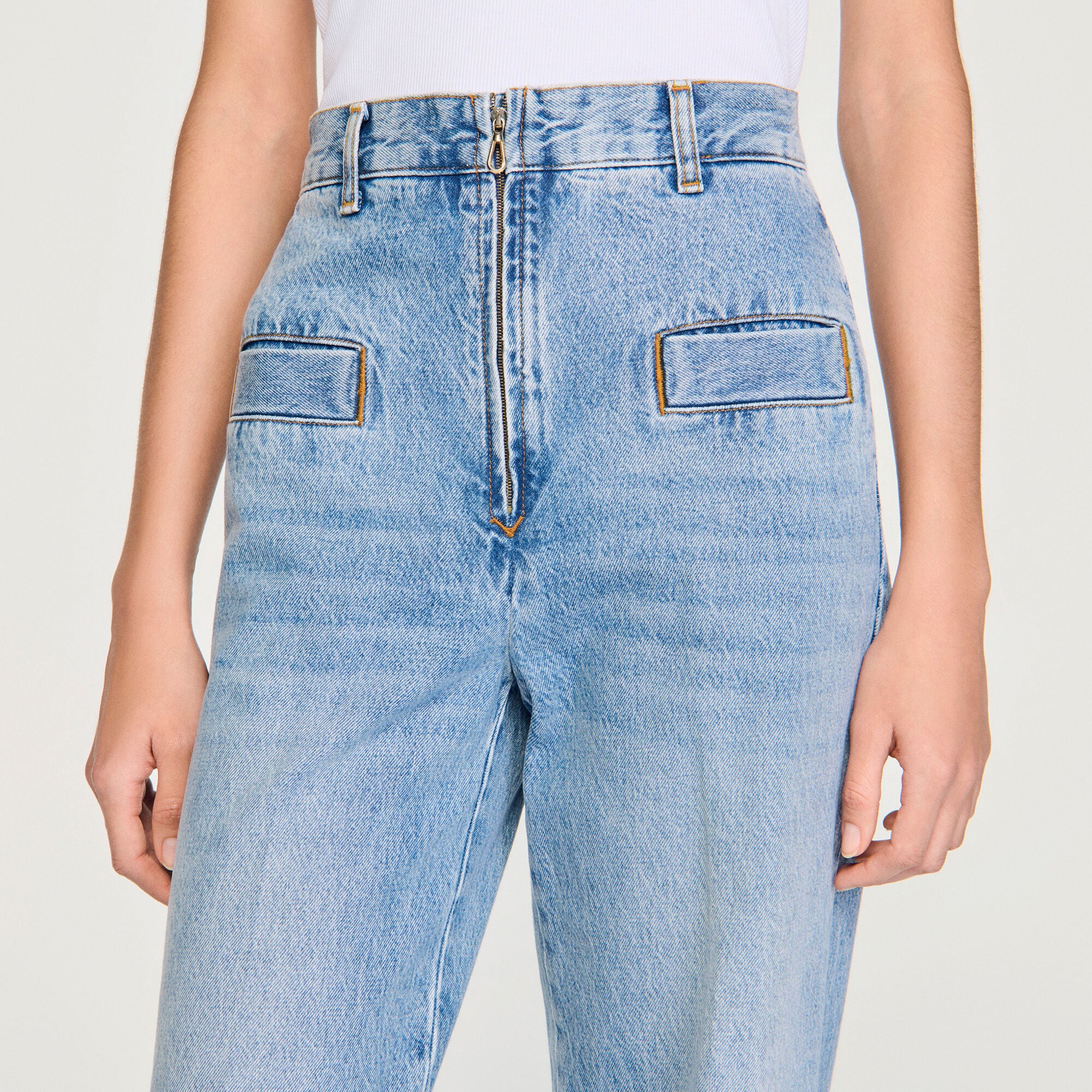 Wijde jeans