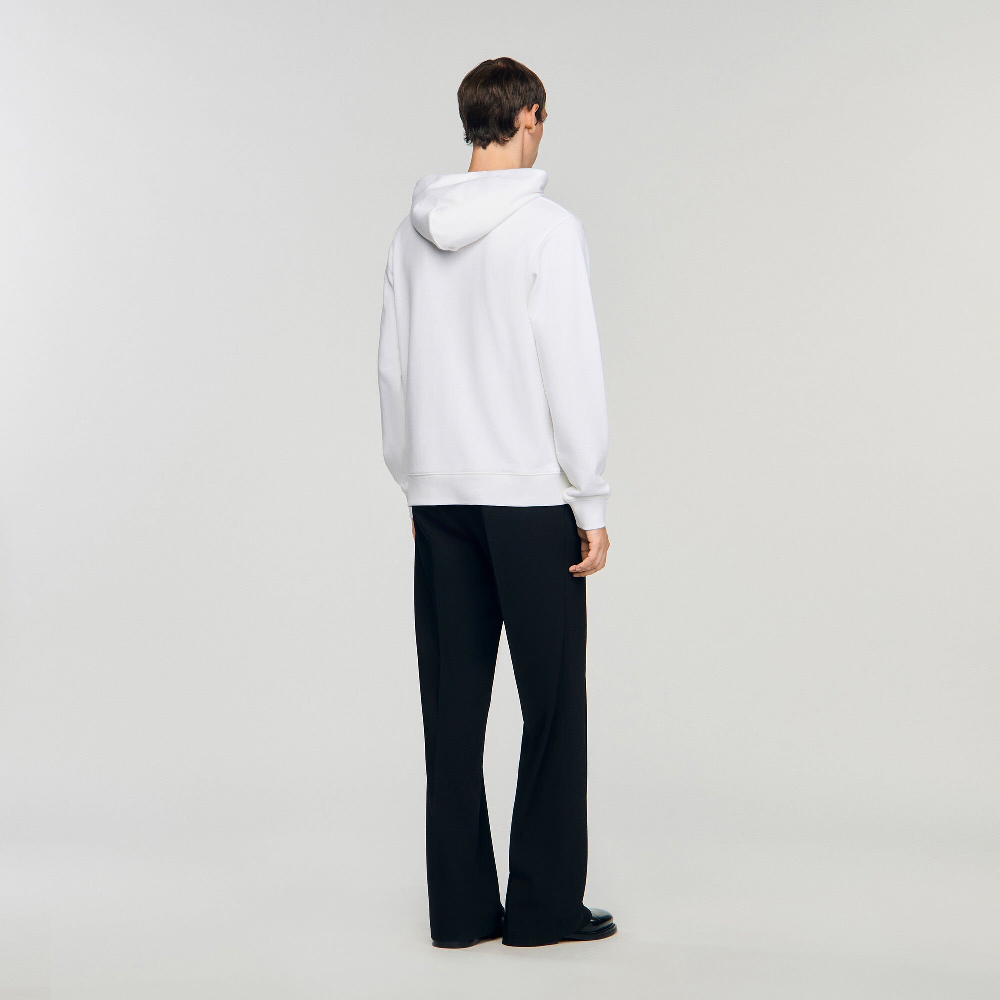 Hoodie met capuchon logo