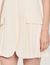 Korte jurk blazer stijl geplooid