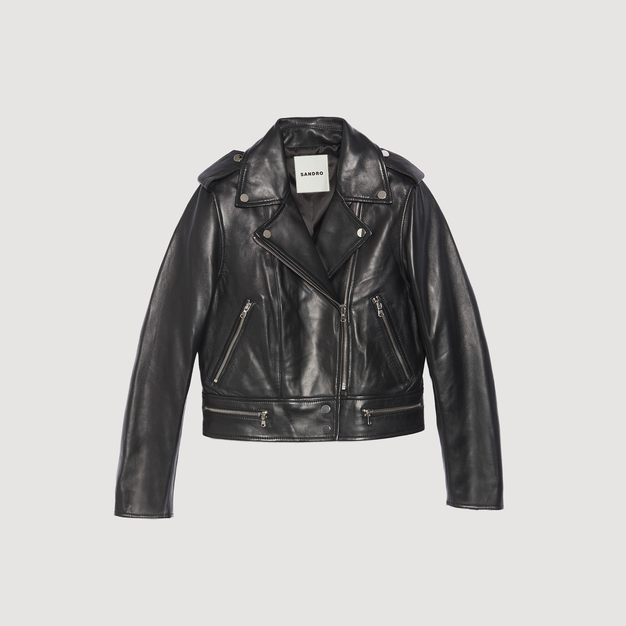 Leren jack - Vrouw | Sandro
