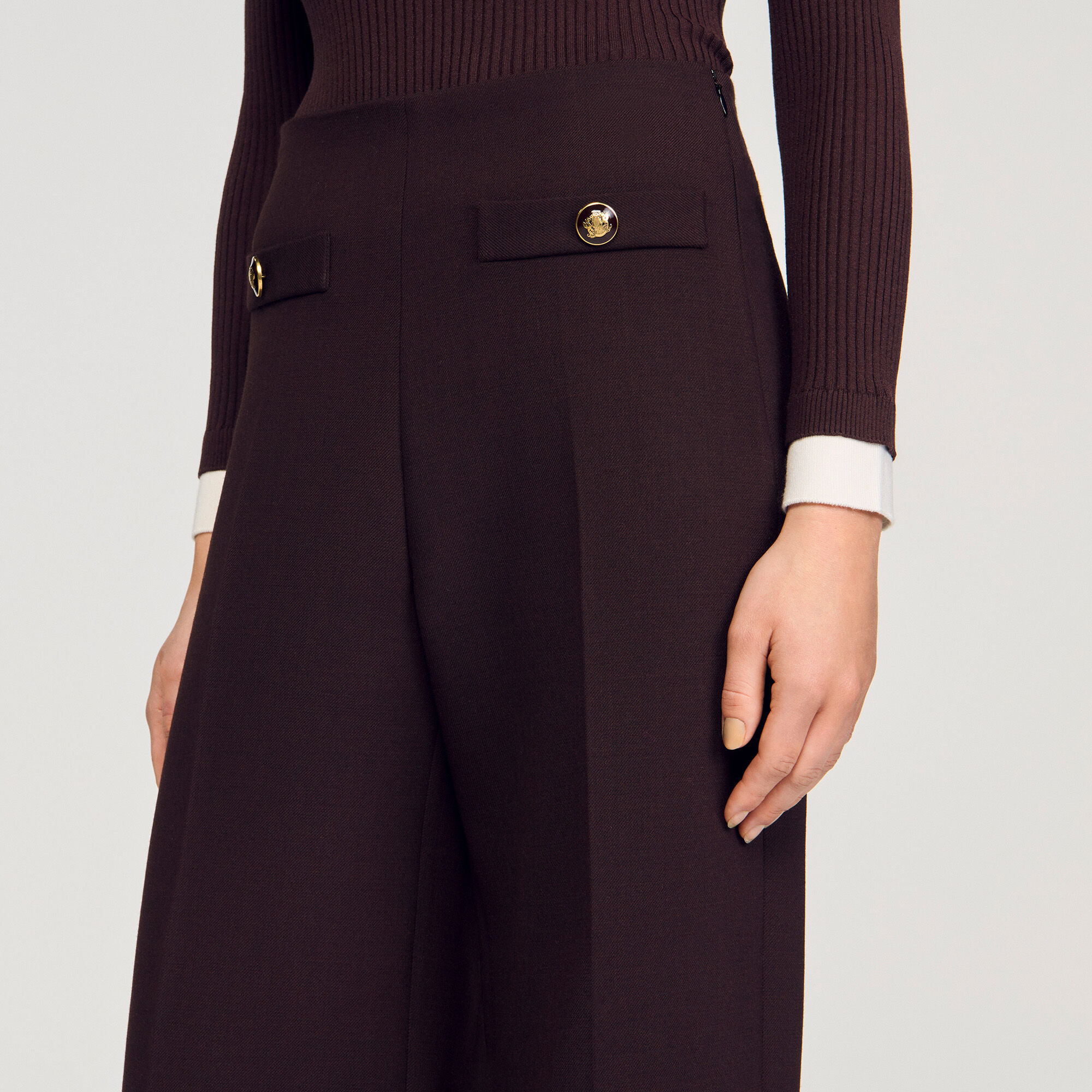 Flared broek