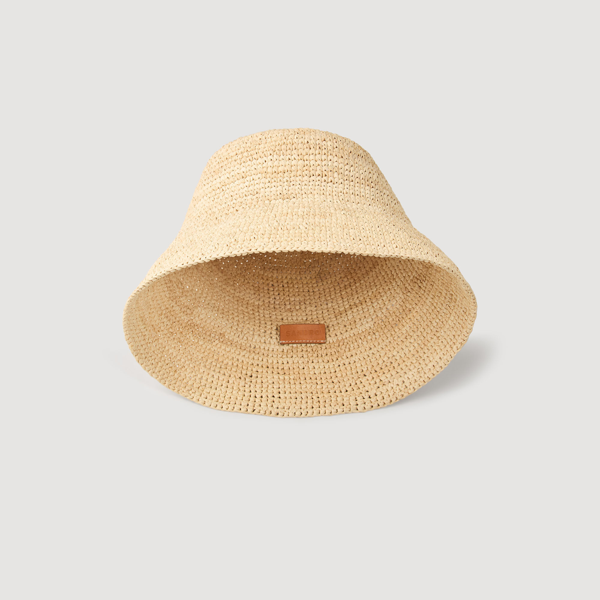 Bucket hat raffia