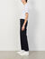 Katoenen pantalon met smalle pijpen