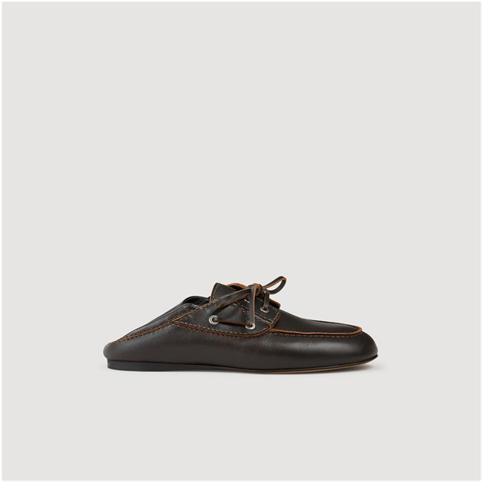 Leren mocassins