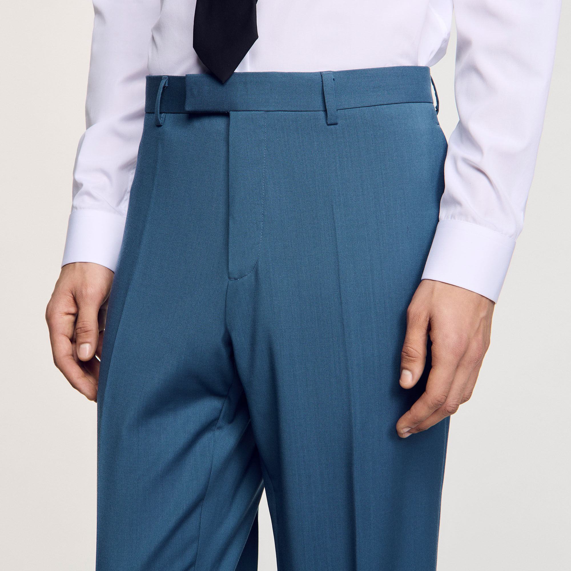 Pantalon kostuum wol