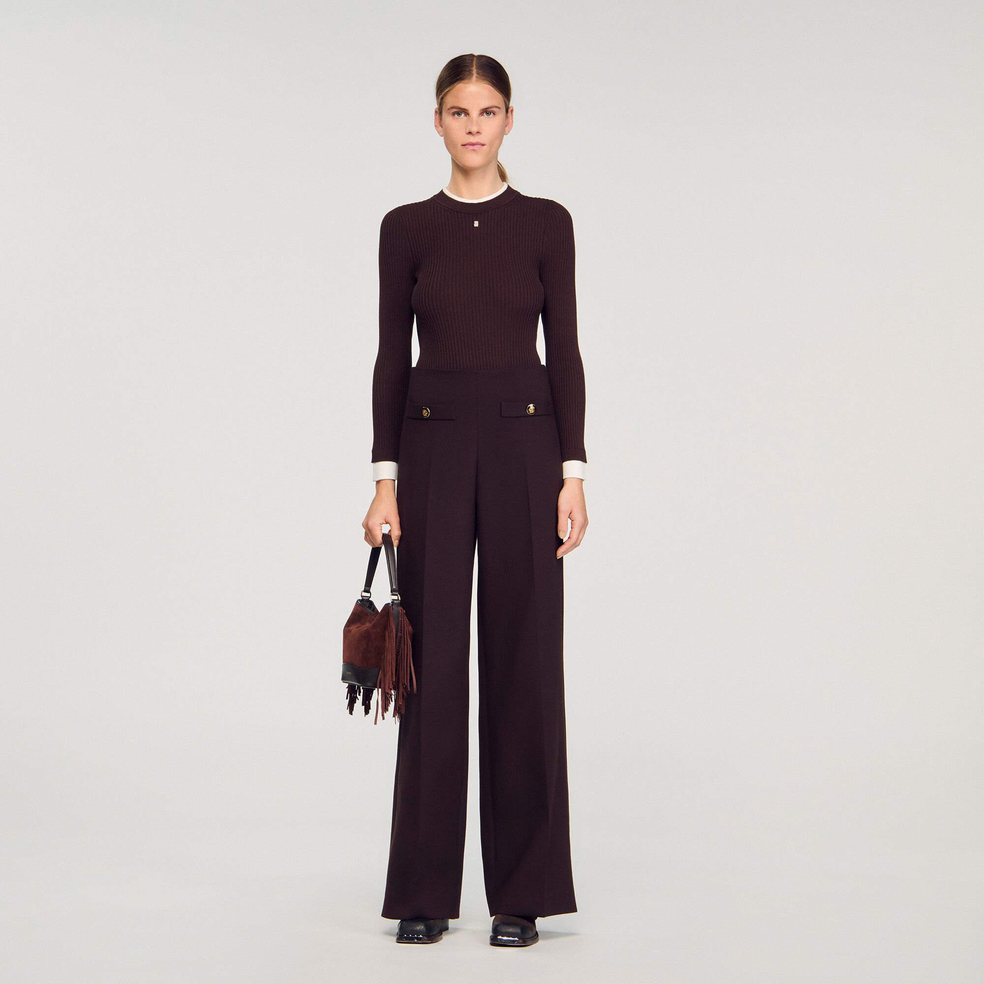Flared broek