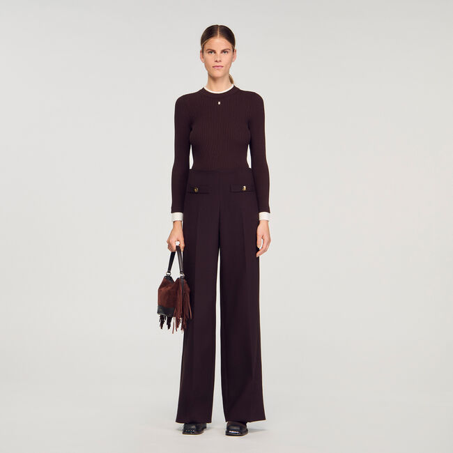 Flared broek