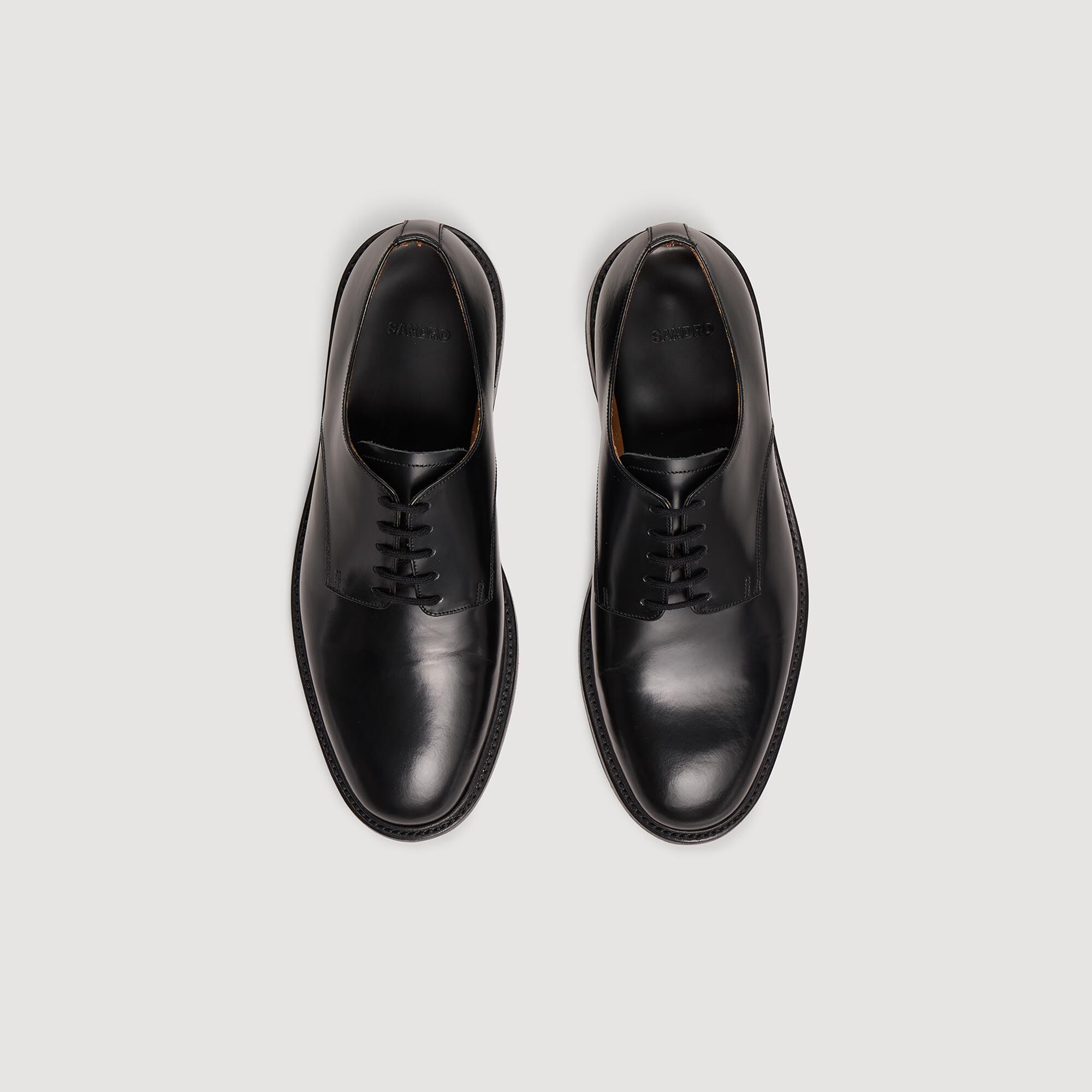 Derby schoenen lakleer