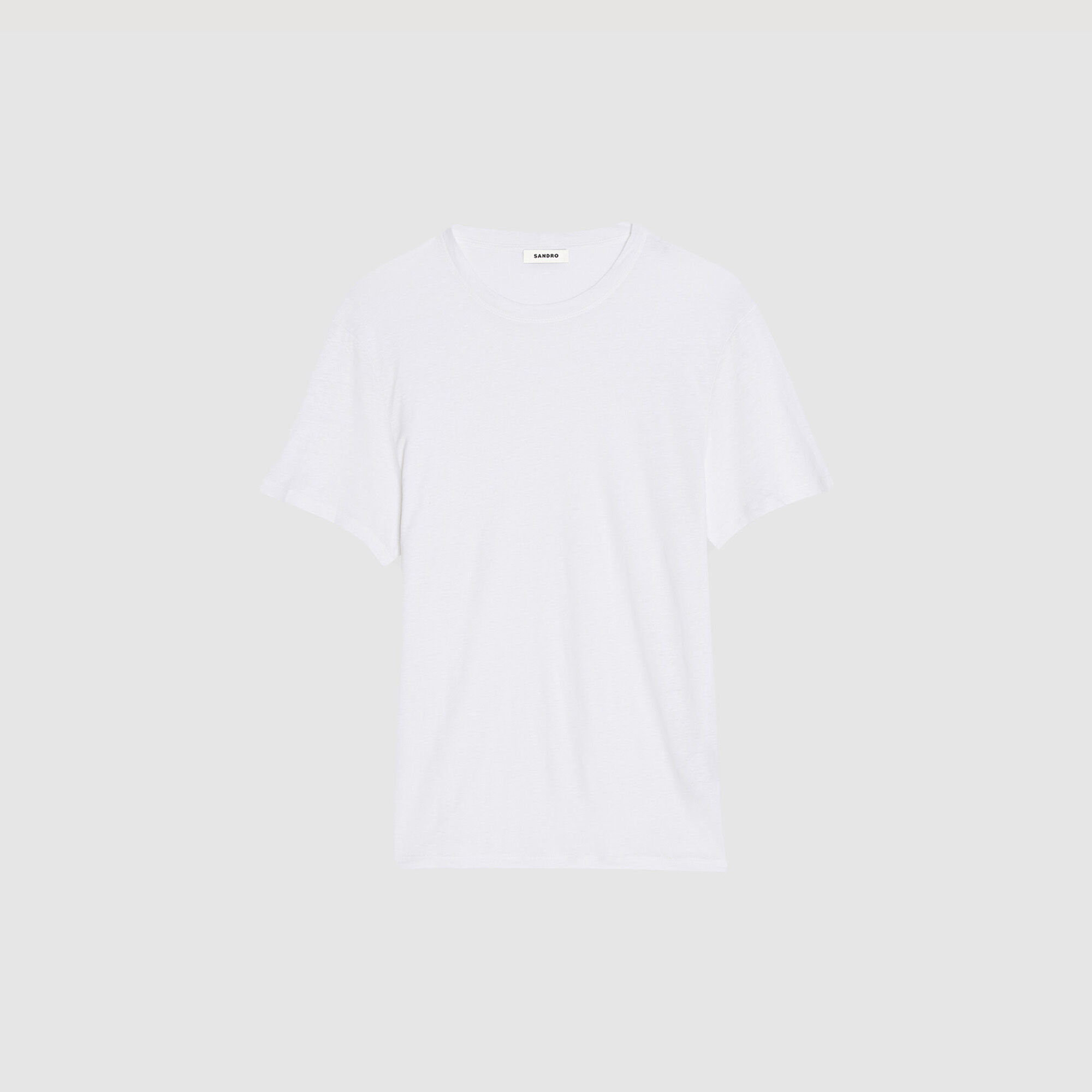 T-shirt van linnen