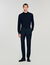 Rechte pantalon met elastiek