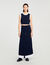 Lange rok tricot bicolor