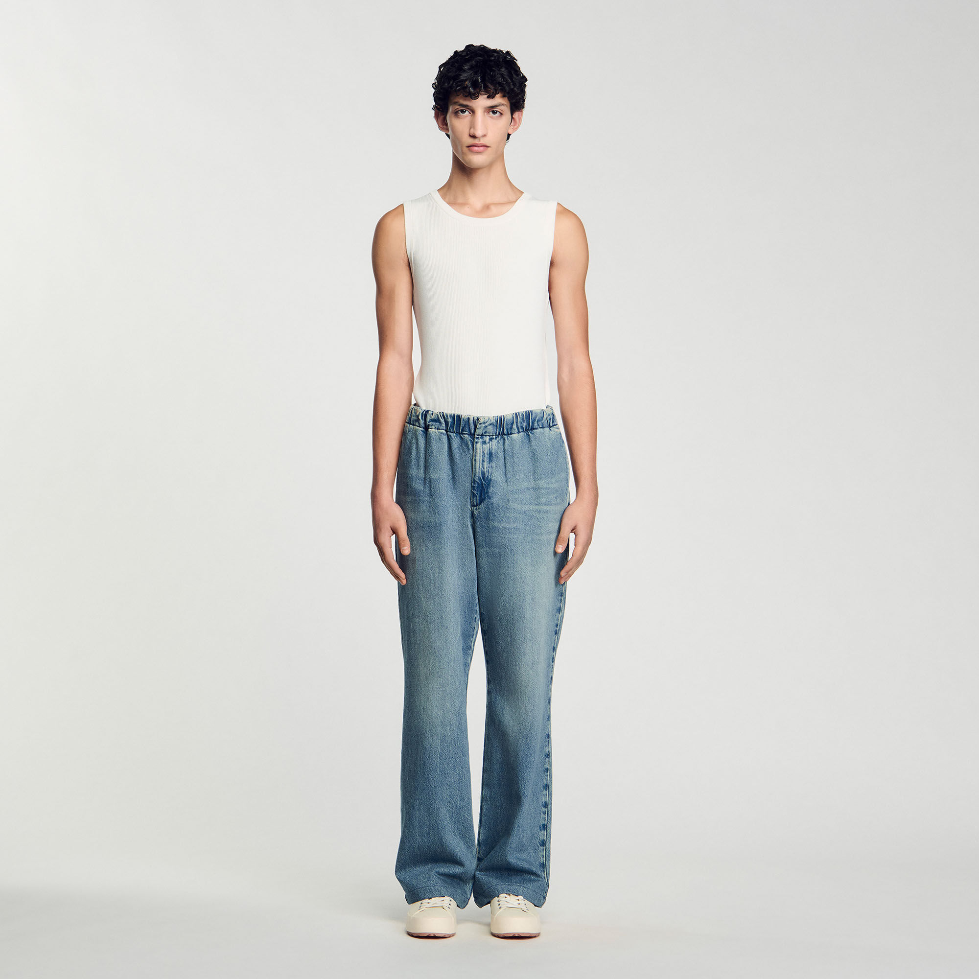 Jeans wijdvallend