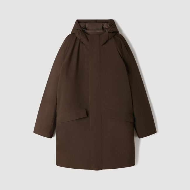 Parka jas met rits en capuchon - Man | Sandro