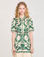 Lange jurk met bloemenprint